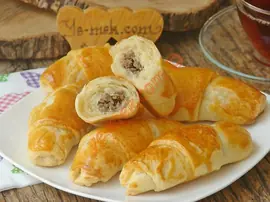 Kıymalı Katmer Poğaça