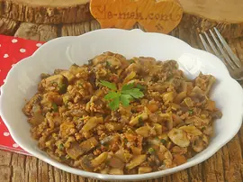 Kıymalı Mantar Sote