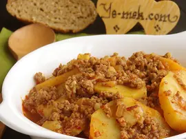 Kıymalı Patates Yemeği