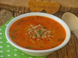 Kıymalı Pirinç Çorbası