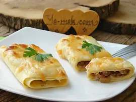 Kıymalı Rulo Lazanya