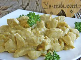 Köri Soslu Tavuk Sote