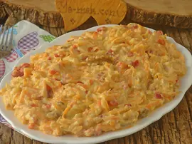 Köz Patlıcanlı Havuç Salatası