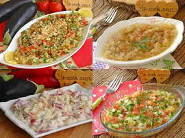 Közlenmiş Patlıcan Salataları