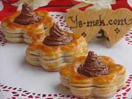 Krema Dolgulu Milföyler