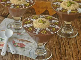 Kremalı Çikolatalı Puding