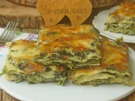 Ispanaklı Lazanya
