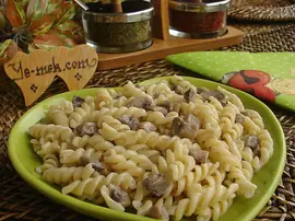 Kremalı Mantarlı Makarna