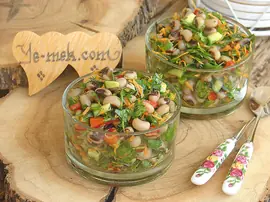 Kuru Börülce Salatası