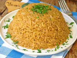 Lahanalı Bulgur Pilavı