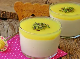 Limon Soslu Muhallebi