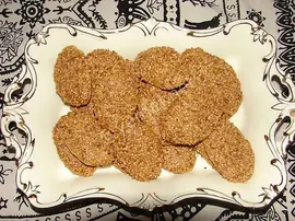 Mahlepli Susamlı Kurabiye (Tuzlu)