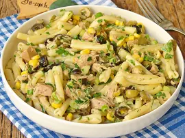Makarnalı Ton Balığı Salatası