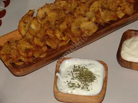 Mantar Cipsi (Dip Sos İle)