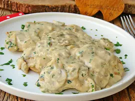 Mantar Soslu Tavuk Bonfile