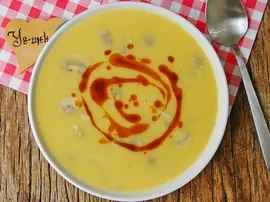 Mantarlı Sebze Çorbası