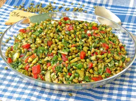 Maş Fasulyesi Salatası