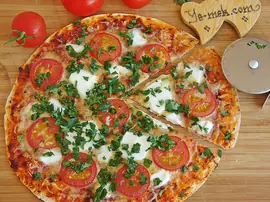 Maydanozlu Tortilla Pizza