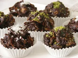 Mısır Gevreğinden Çikolata Topları