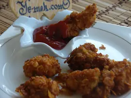 Mısır Gevrekli Tavuk Pane (Popeyes Tarzı)
