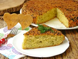 Mısır Unlu Tuzlu Kek