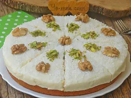 Muhallebili Havuçlu Kek