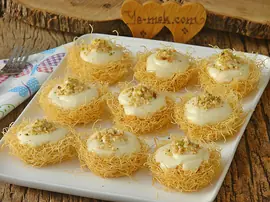 Muhallebili Kadayıf Çanakları