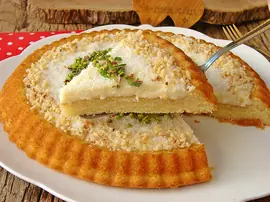 Muhallebili Tart Kek