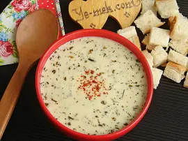 Naneli Yoğurt Çorbası
