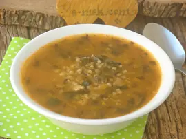 Nohutlu Semizotu Çorbası