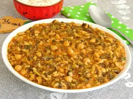 Nohutlu Semizotu Yemeği