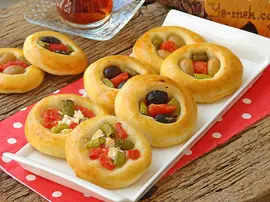 Pastane Usulü Minik Pizza