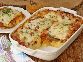 Patates Püreli Mantar Sote