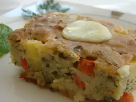 Borcamda Patatesli Kek