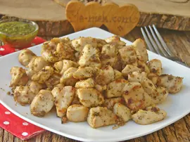 Pesto Soslu Tavuk