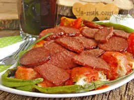 Sucuklu İskender Kebap