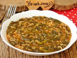 Pirinçli Semizotu Yemeği