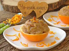 Portakallı İrmik Helvası