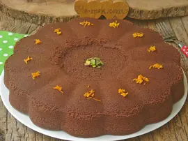 Portakallı Kakaolu Kek