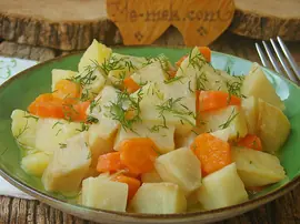 Portakallı Kereviz Yemeği