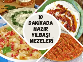 Pratik Yılbaşı Mezeleri: 10 Dakikada Hazırlanan Kolay Tarifler