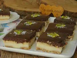 Pudingli Bisküvili İrmik Tatlısı