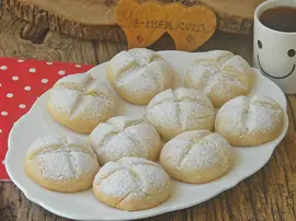 Pudra Şekerli Un Kurabiyesi