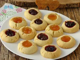 Reçel Dolgulu Kurabiye