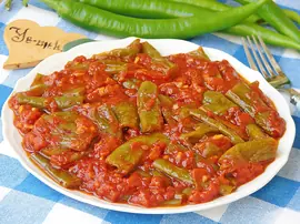 Salçalı Biber Kavurması