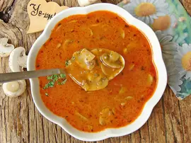 Salçalı Mantar Çorbası