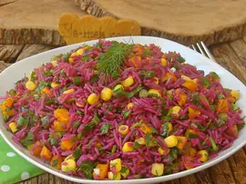 Şalgamlı Pirinç Salatası