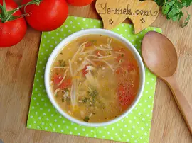 Sebzeli Köy Tavuğu Çorbası