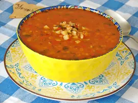 Sebzeli Pirinç Çorbası