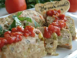 Sebzeli Tavuk Rosto (Domates Soslu)